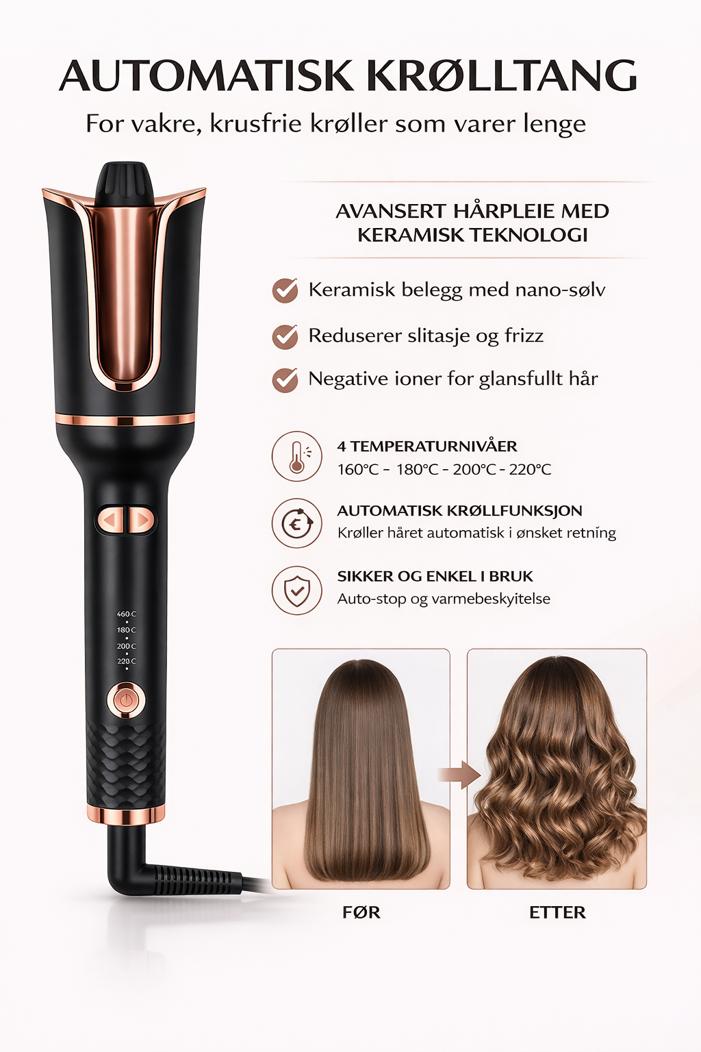 Valmra™ Automatic Curling Iron